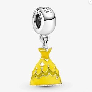 Pandora Yellow Dress Charm Bracelet